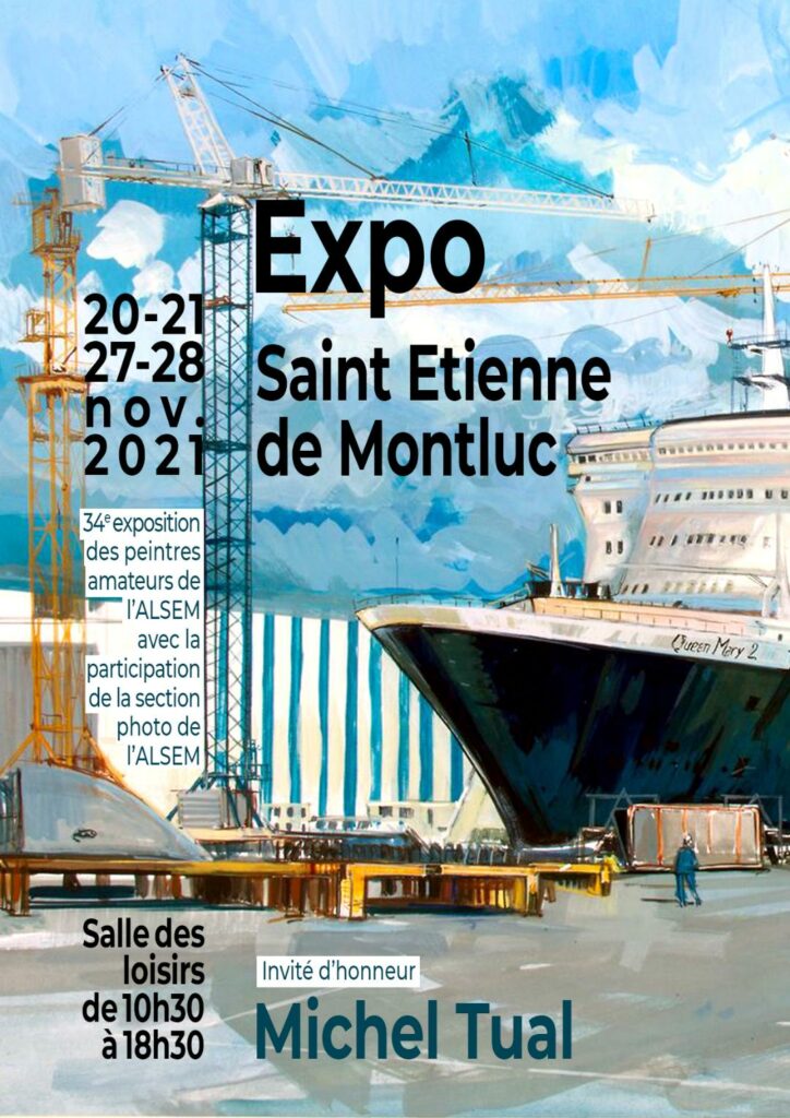 Exposition à Saint Etienne de Montluc